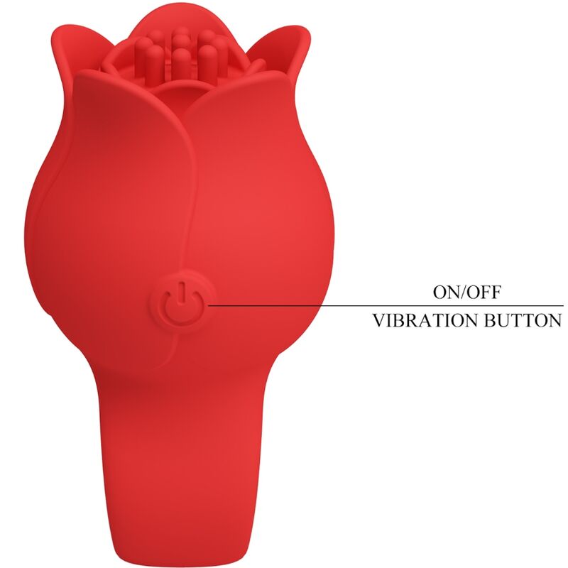 Ultra-weicher digitaler Rosenvibrator 10 Modi — PRETTY LOVE