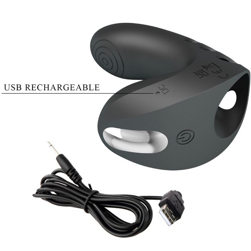 Vibrateur doigt camélia 7 vibrations rechargeable — PRETTY LOVE