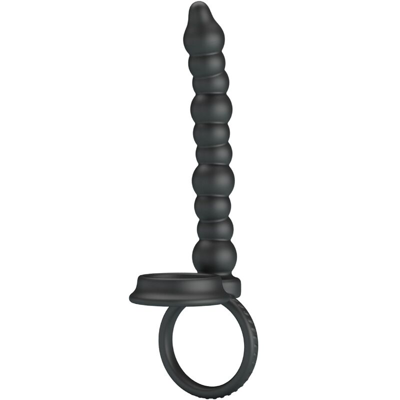 Anneau pénétrant vibrant double stimulation — PRETTY LOVE
