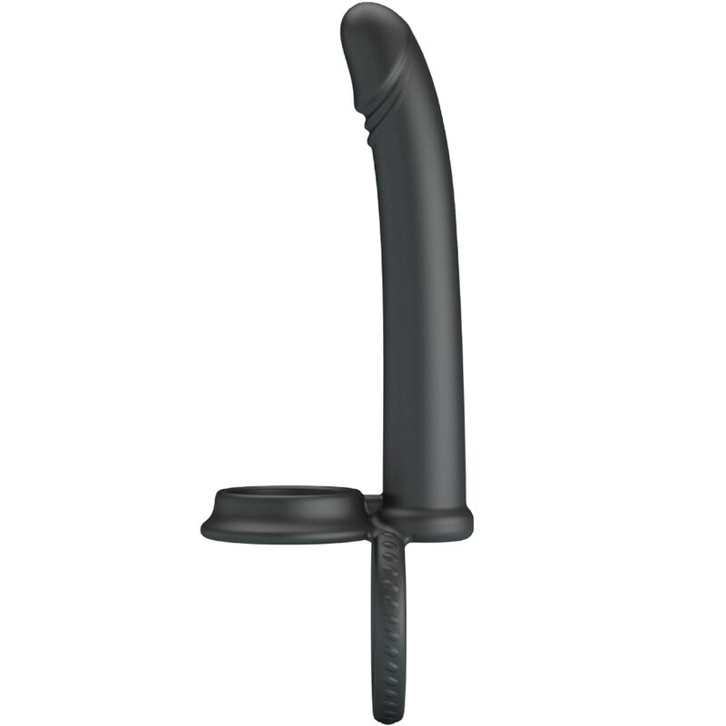 Double anneau pénien vibrant à double stimulation — PRETTY LOVE PARTY UP