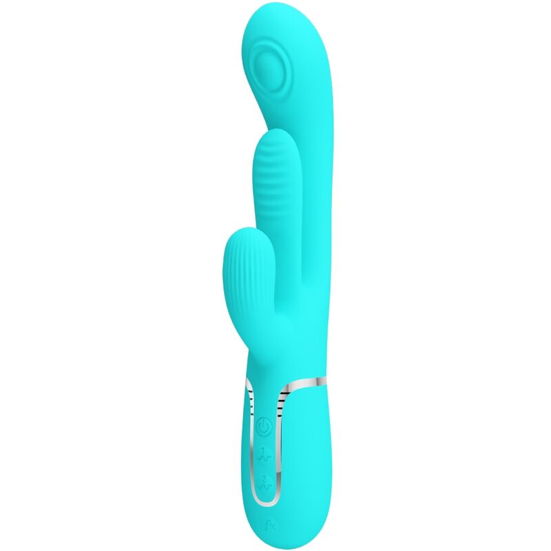 Vibromasseur rabbit multifonction 3 en 1 — PRETTY LOVE PARTY UP
