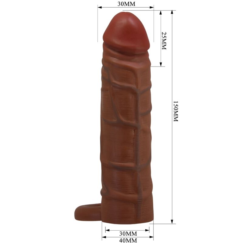 Anneau pénien avec plug anal vibrant — PRETTY LOVE