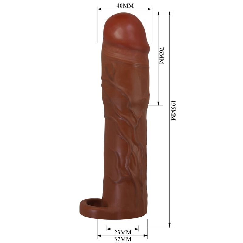 Manchon de pénis avec extension de 7,6 cm — PRETTY LOVE