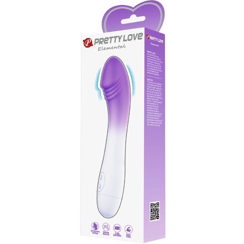 Vibrateur point G incurvé 30 vibrations — PRETTY LOVE