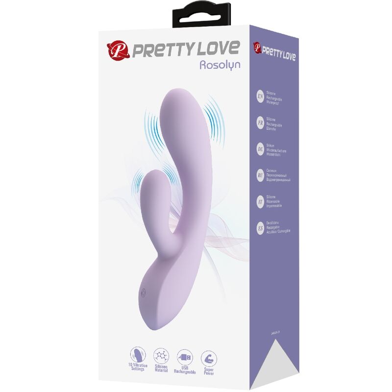 Rabbit vibrant à 10 vibrations — PRETTY LOVE