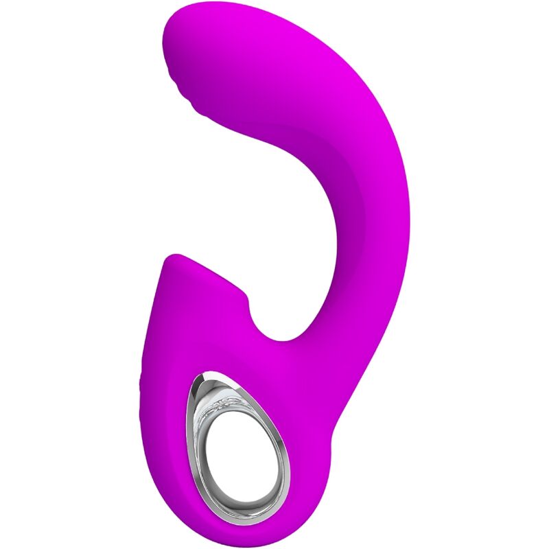 Vibrateur double stimulation point G et clitoris 10 vibrations — PRETTY LOVE