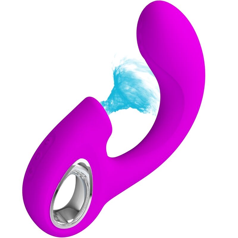 Dual-stimulation G-spot & clitoris vibrator 10 vibrations — PRETTY LOVE