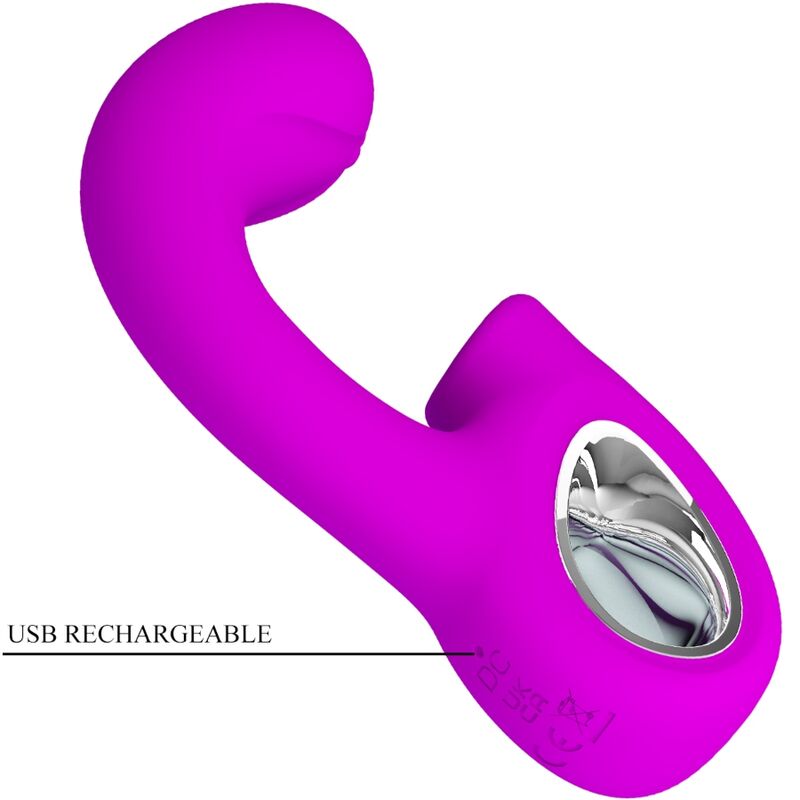 Dual-stimulation G-spot & clitoris vibrator 10 vibrations — PRETTY LOVE