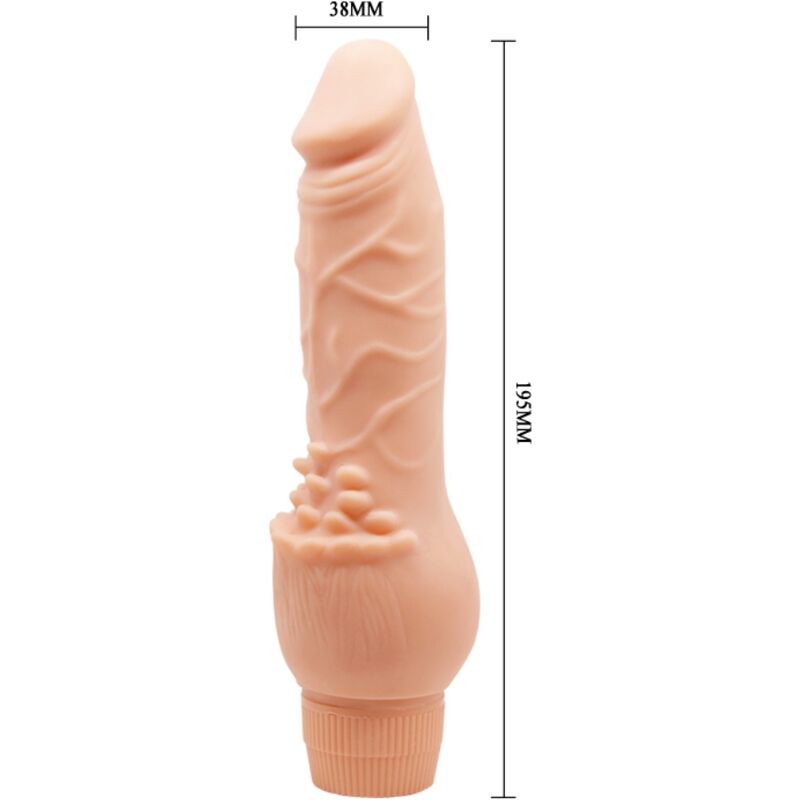 Vibrateur réaliste Barbara 19,5 cm chair — BAILE