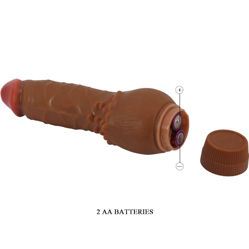 Vibrateur réaliste Barbara 19,5 cm teinte naturelle — BAILE