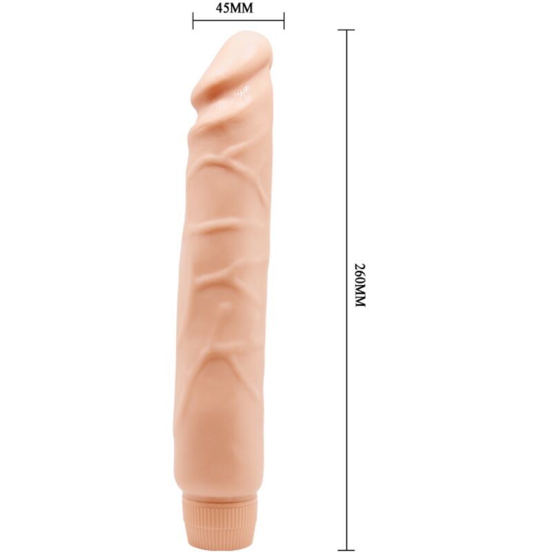 Vibrateur réaliste texturé 26 cm — BAILE