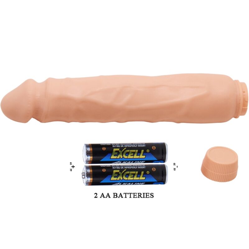 Vibrateur réaliste texturé 26 cm — BAILE
