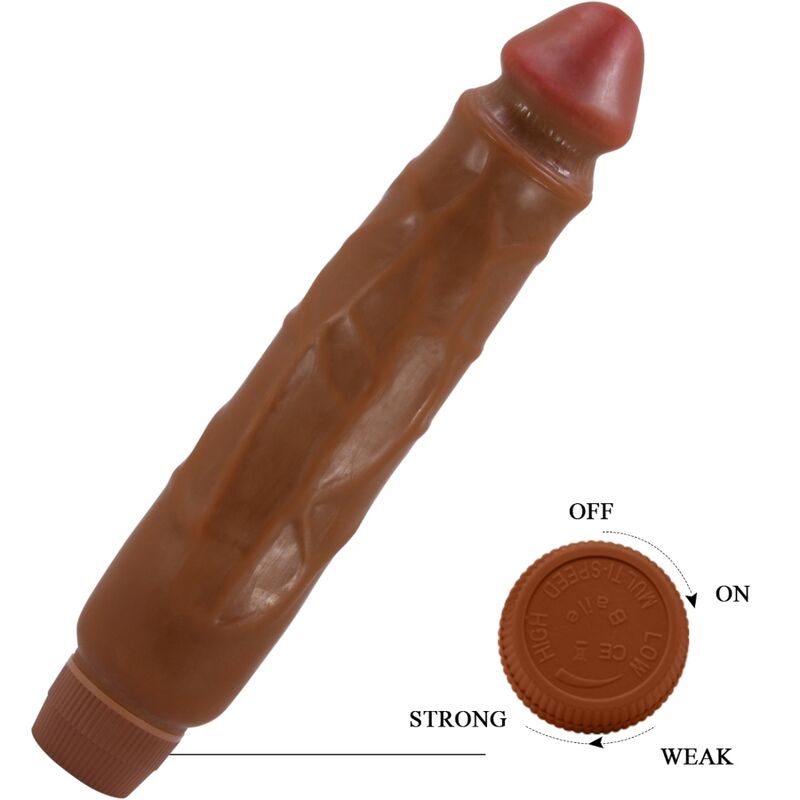 Vibromasseur réaliste vibrant 26 cm — BAILE