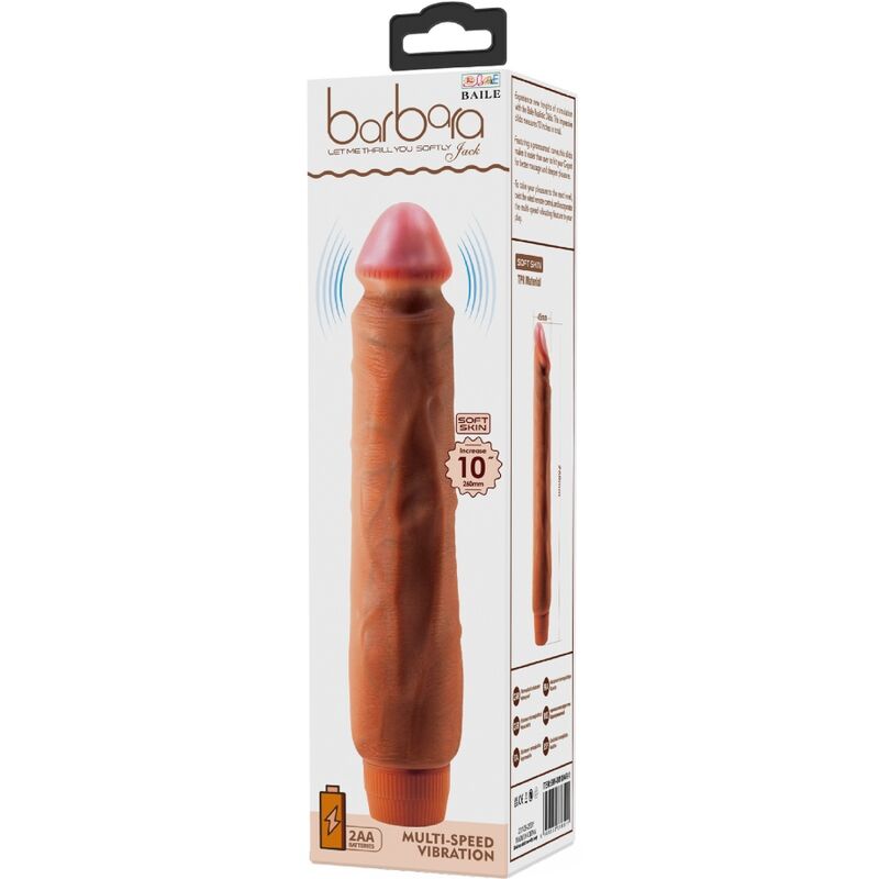 Vibromasseur réaliste vibrant 26 cm — BAILE