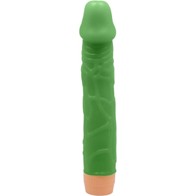 Vibrateur réaliste Bill 22,5 cm vert — BAILE