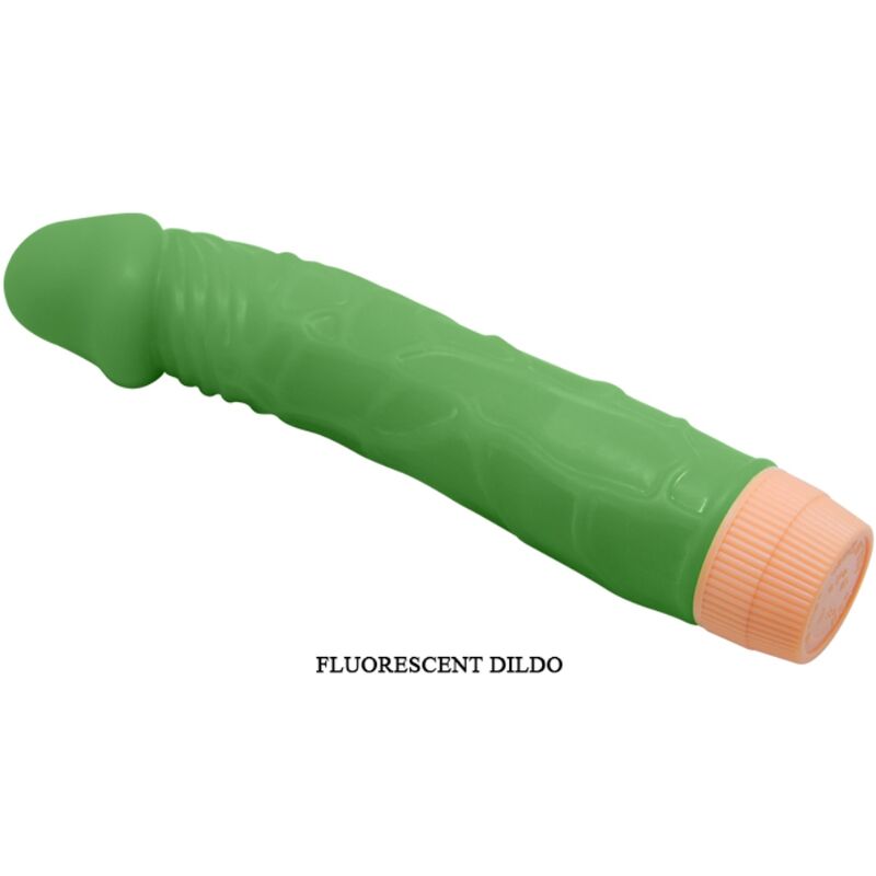 Vibrateur réaliste Bill 22,5 cm vert — BAILE