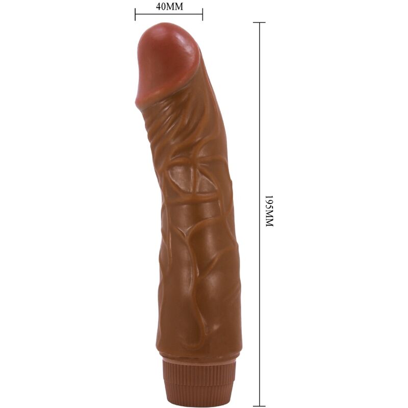 Vibrateur réaliste Jeff 19,5 cm — BAILE