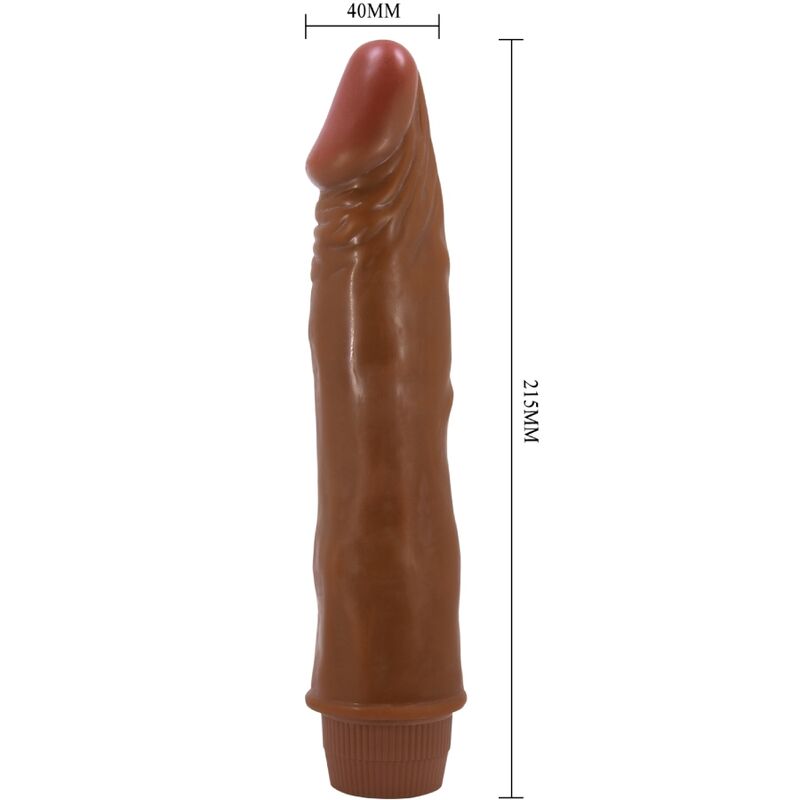 Vibrateur réaliste nain 21 cm teinte naturelle — BAILE