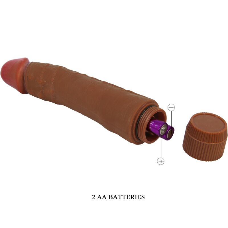 Vibrateur réaliste Dybbuk 24 cm teinte naturelle — BAILE