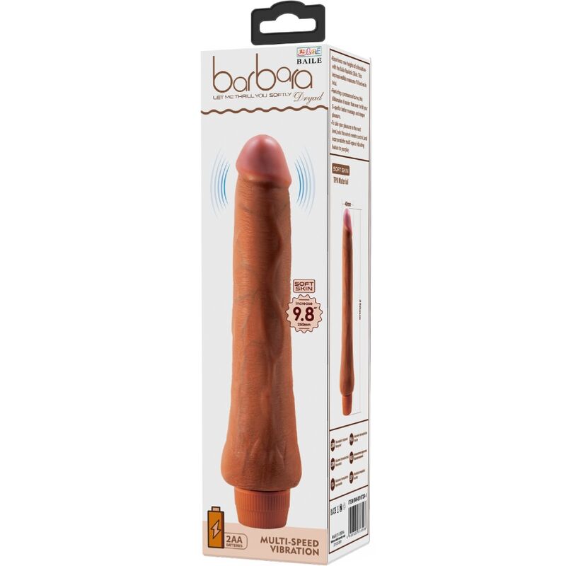 Vibrateur réaliste Dryade 25 cm — BAILE
