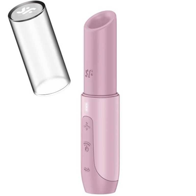 Mini stimulateur clitoridien Secret Kiss Wave Rose — SATISFYER