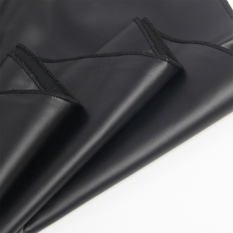 Robe à bretelles en cuir noir — SUBBLIME DRESSES