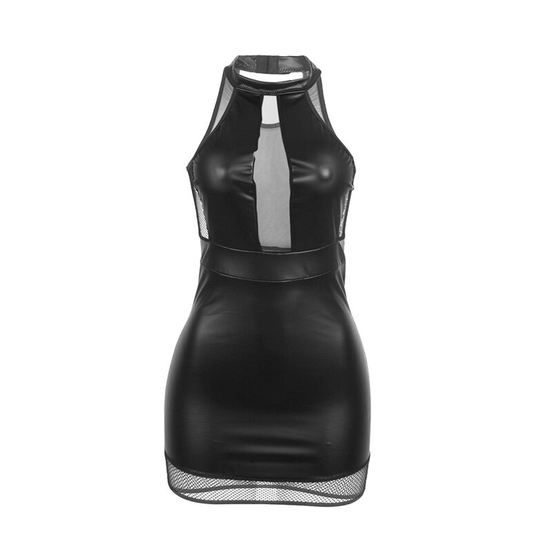 Robe dos nu avec transparences noire — SUBBLIME DRESSES