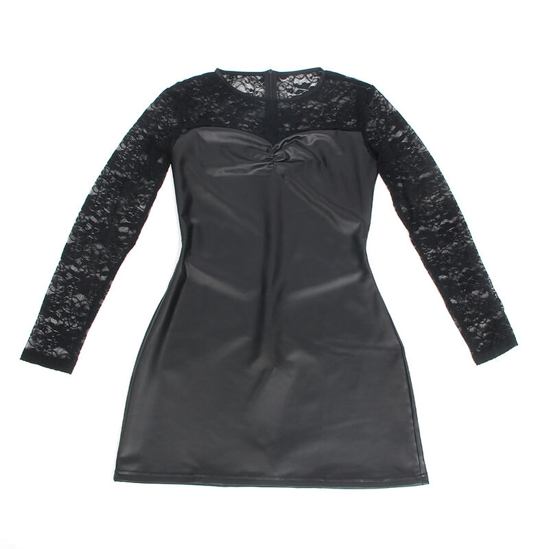 Robe à manches longues dentelle noire — SUBBLIME DRESSES
