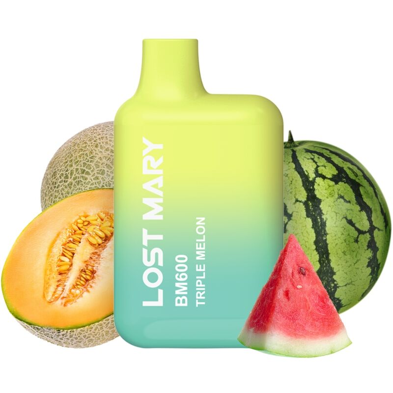 Vaporisateur jetable triple melon nicotine 2 % — LOST MARY