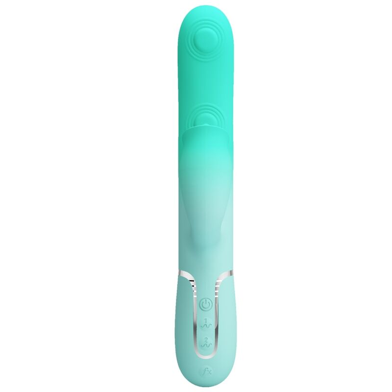 Vibrateur lapin multifonction avec stimulateur clitoridien — PRETTY LOVE FLIRTATION