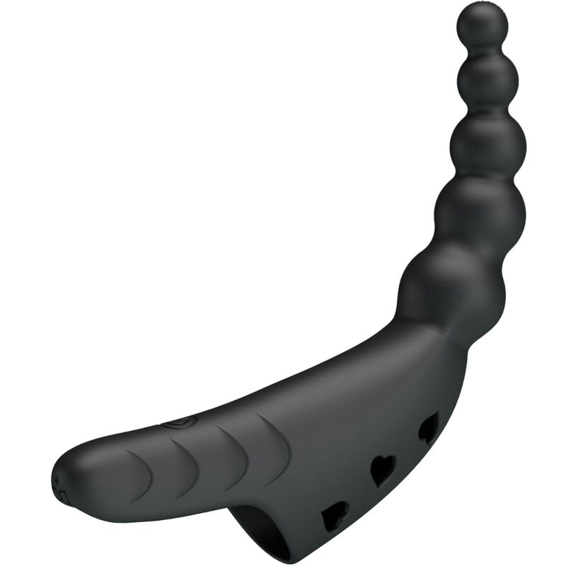 Vibromasseur digital nervuré 10 vibrations — PRETTY LOVE