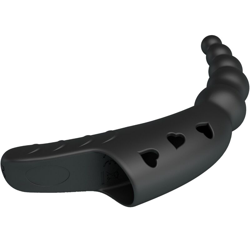 Vibromasseur digital nervuré 10 vibrations — PRETTY LOVE