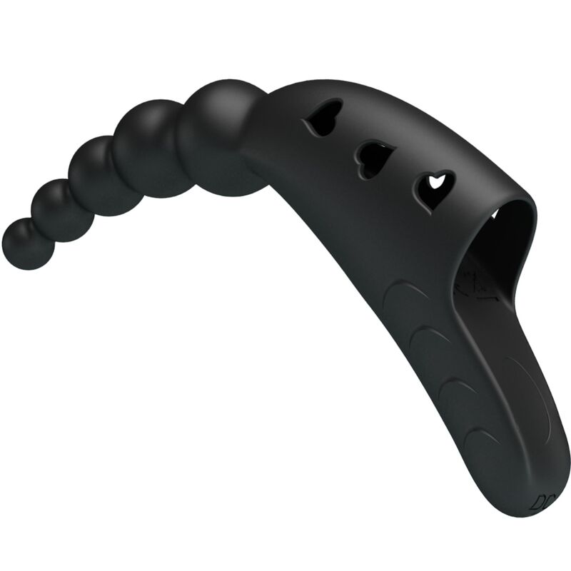 Vibromasseur digital nervuré 10 vibrations — PRETTY LOVE