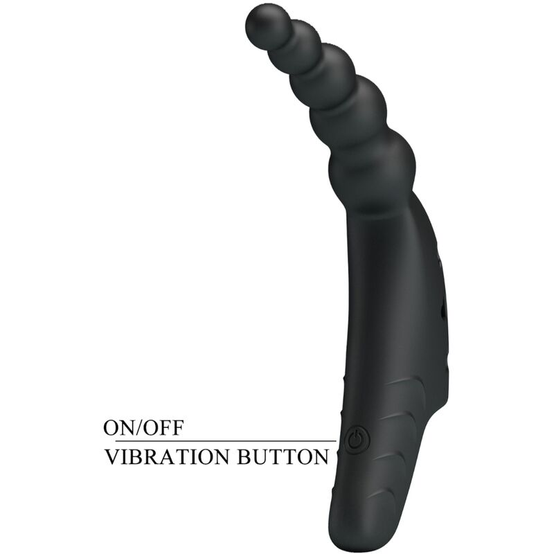 Vibromasseur digital nervuré 10 vibrations — PRETTY LOVE