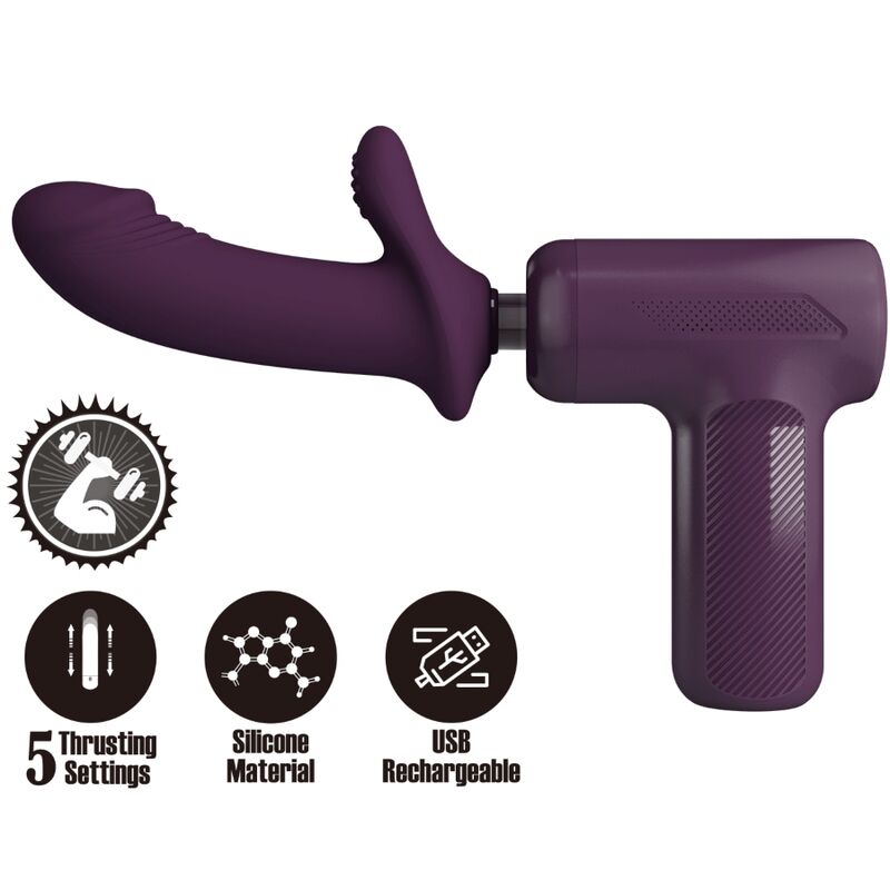 Pistolet de massage vibrant 5 réglages — PRETTY LOVE C-TYPE