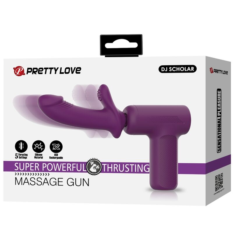 Pistolet de massage vibrant 5 réglages — PRETTY LOVE C-TYPE