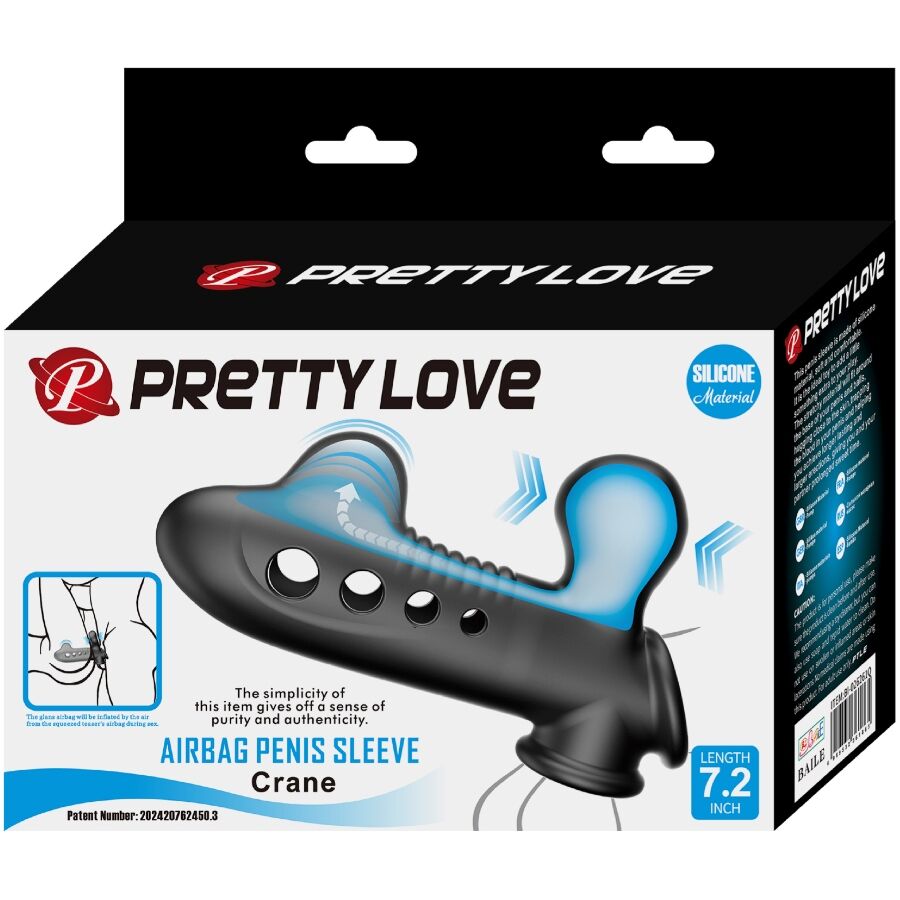 Manchon pénien gonflable à airbag — PRETTY LOVE