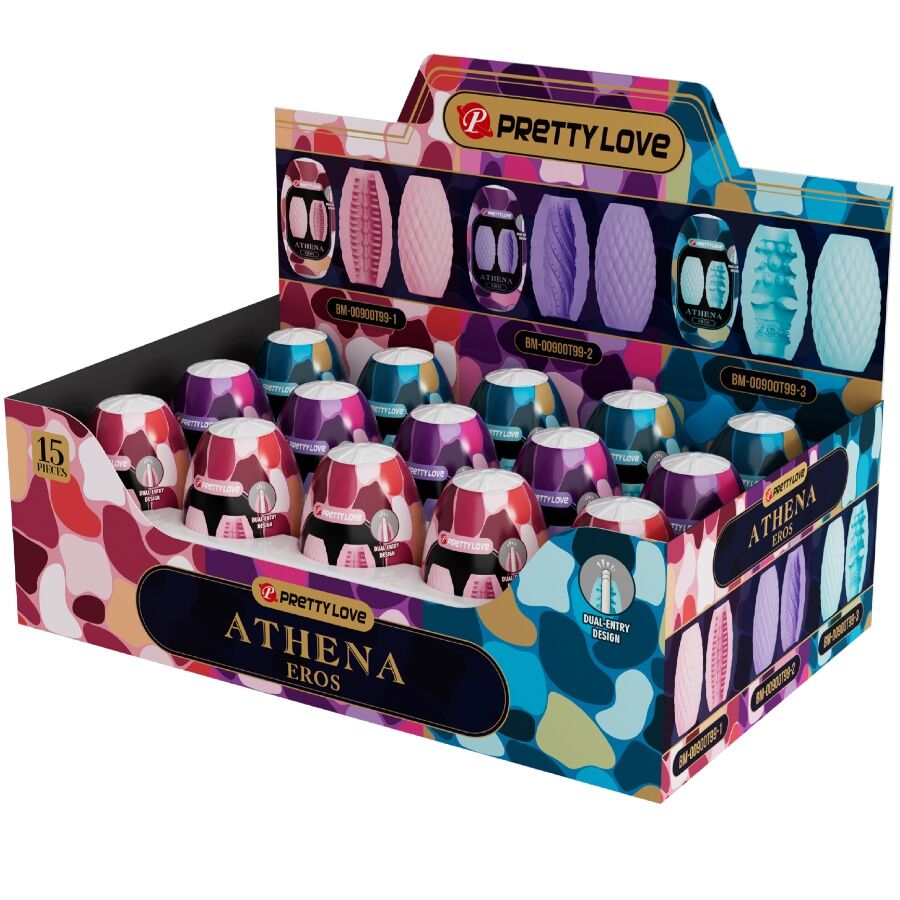 Lot de 15 masturbateurs variés — PRETTY LOVE