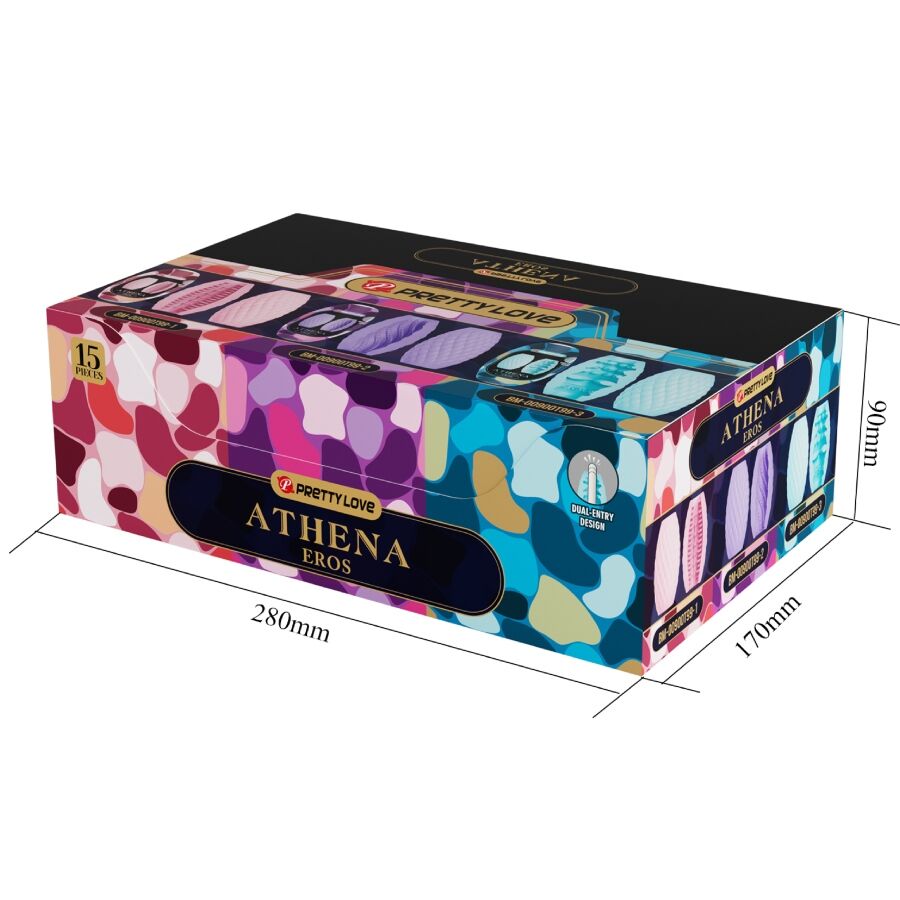 Lot de 15 masturbateurs variés — PRETTY LOVE