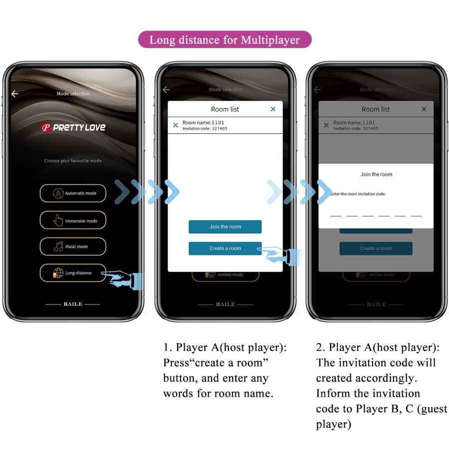 Vibrateur connecté Leviathan violet — PRETTY LOVE SMART
