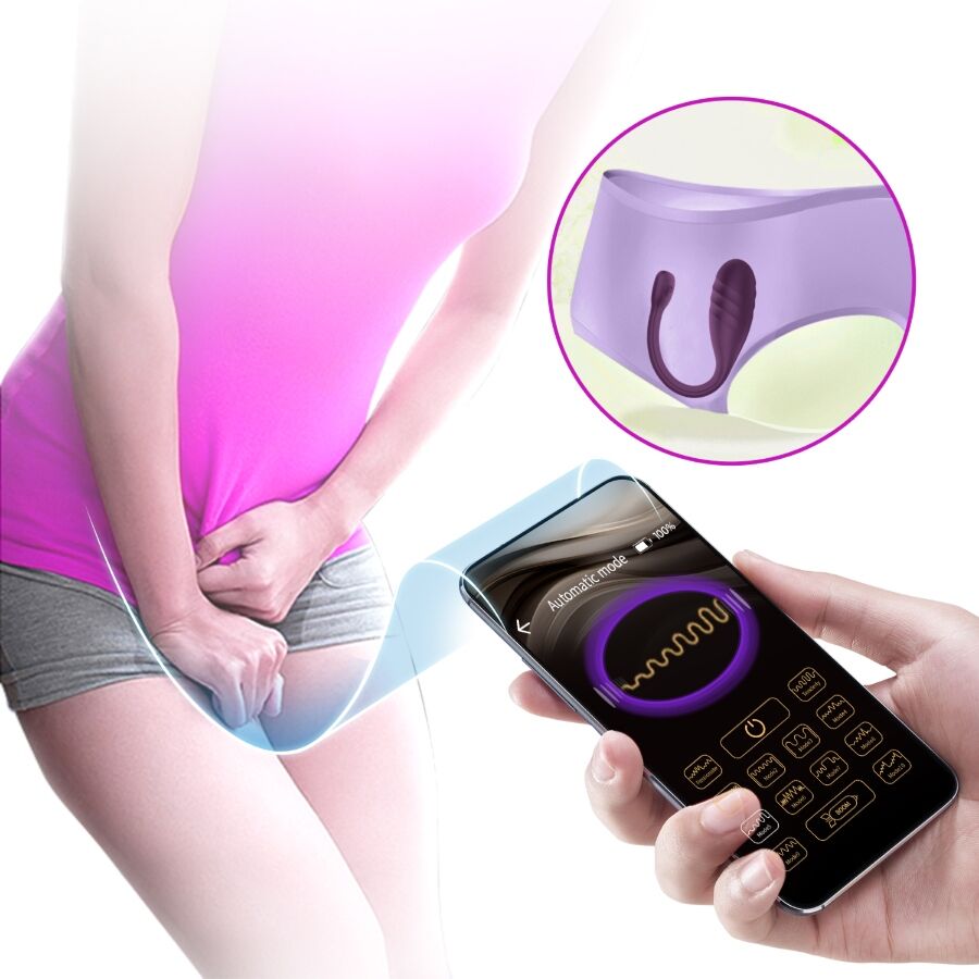 Vibrateur connecté Leviathan violet — PRETTY LOVE SMART