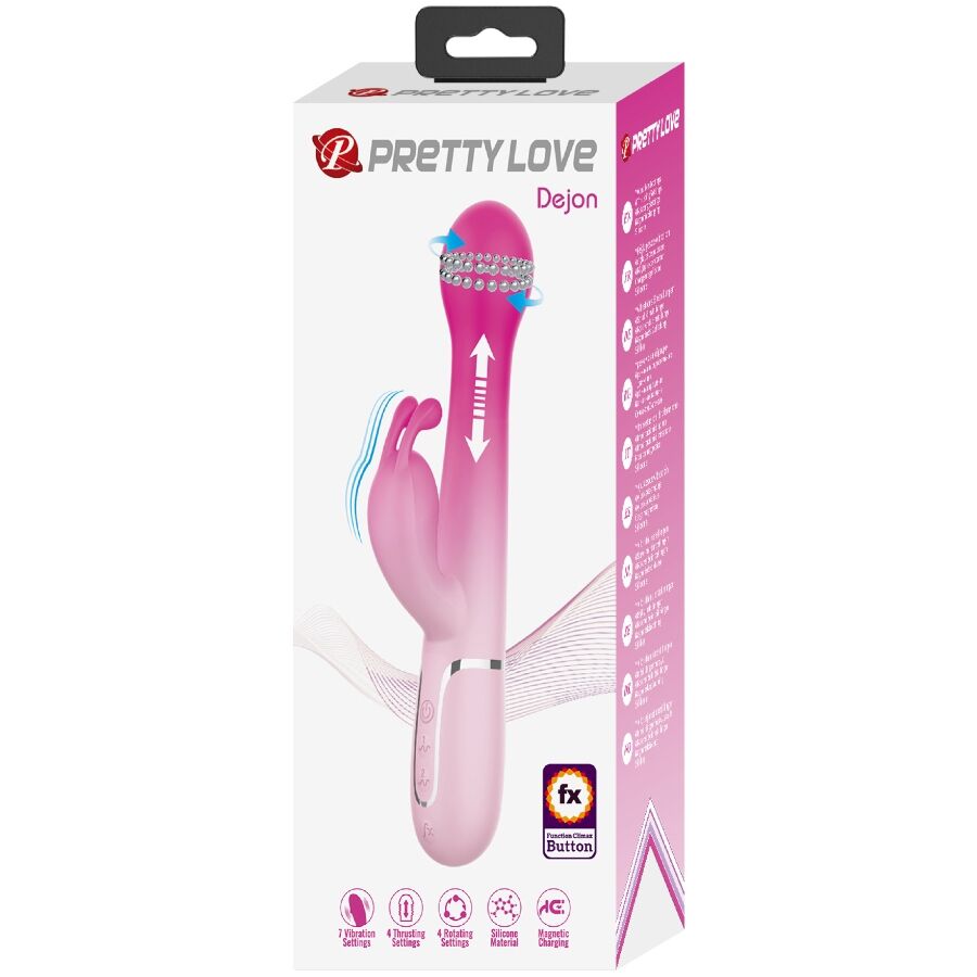 Vibrateur lapin multifonction 3 en 1 — PRETTY LOVE