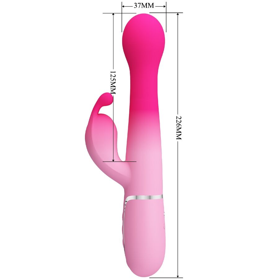 Vibrateur lapin multifonction 3 en 1 — PRETTY LOVE