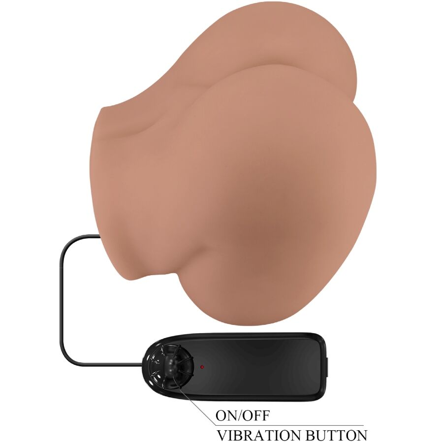 Vibrateur double pénétration réaliste télécommandé — CRAZY BULL
