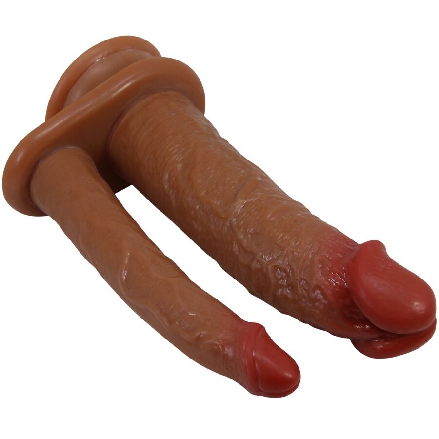 Double gode vibrant réaliste en TPE — PRETTY LOVE
