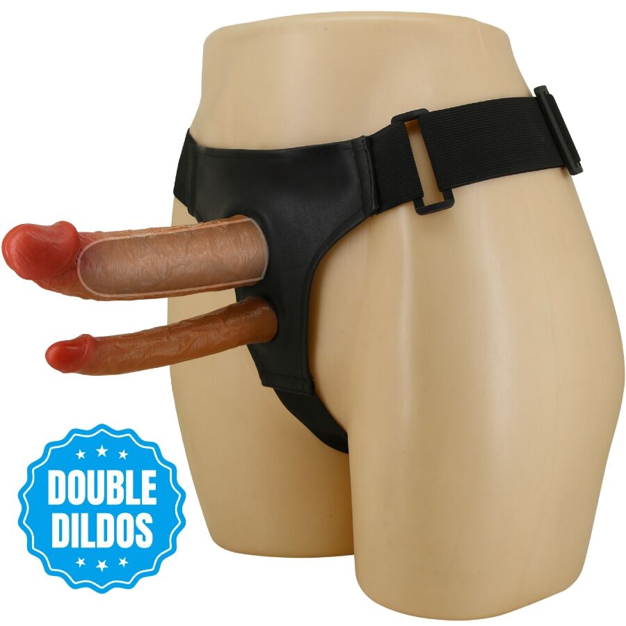 Harnais brief double gode universel et confortable — PRETTY LOVE
