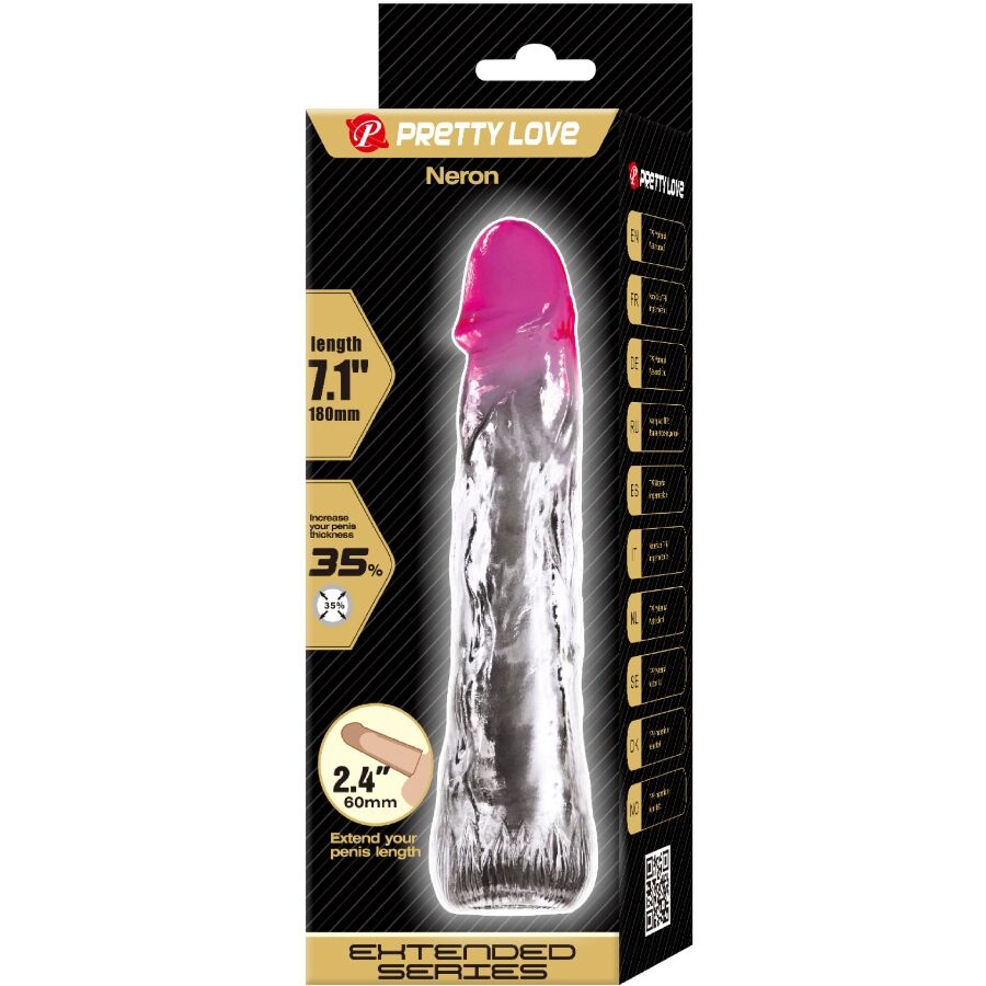 Gaine d'agrandissement réaliste Neron 6 cm — PRETTY LOVE