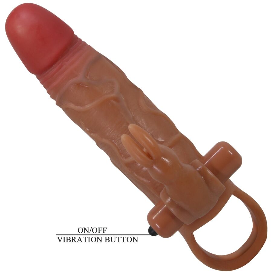 Manchon pénis vibrant et stimulateur clitoridien — PRETTY LOVE
