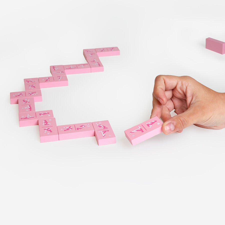 Jeu de dominos érotique en bois — SECRETPLAY 100% GAMES