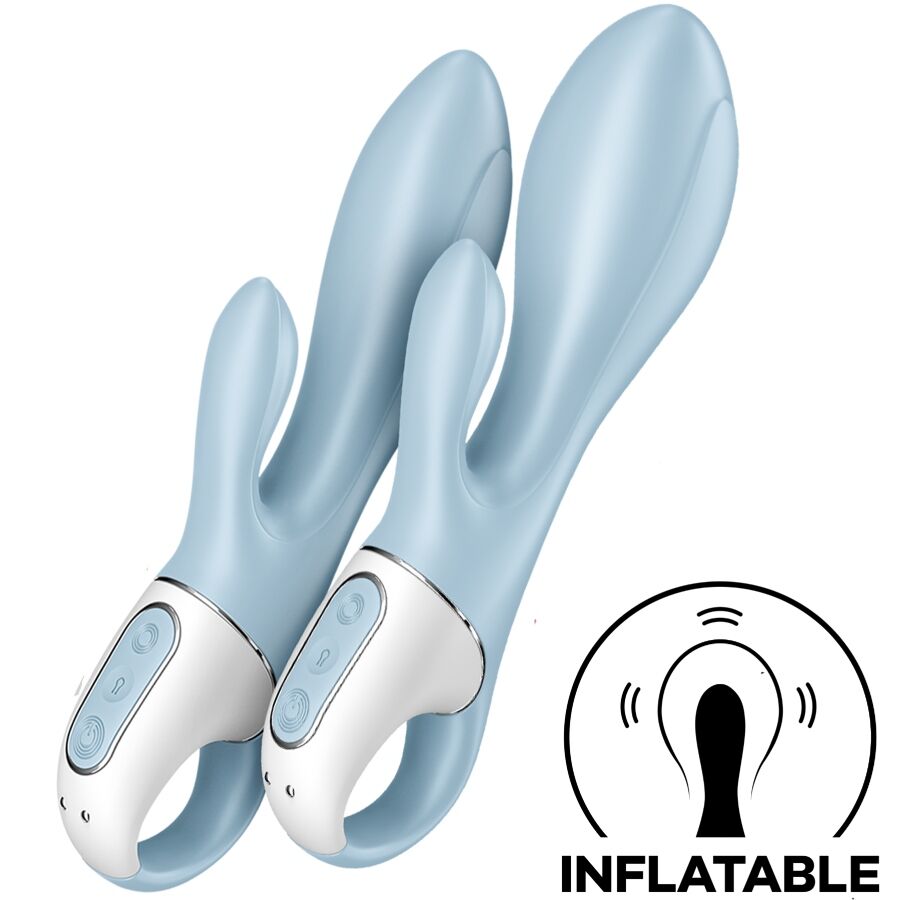 Vibrateur rabbit gonflable à pompe — SATISFYER VIBRATOR